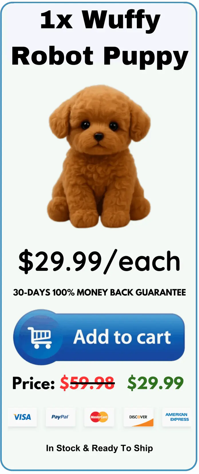 Wuffy Robot Puppy price 